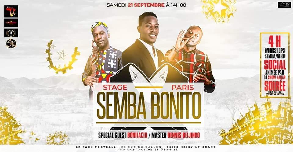 Semba Bonito Workshops & Sociale (Paris)