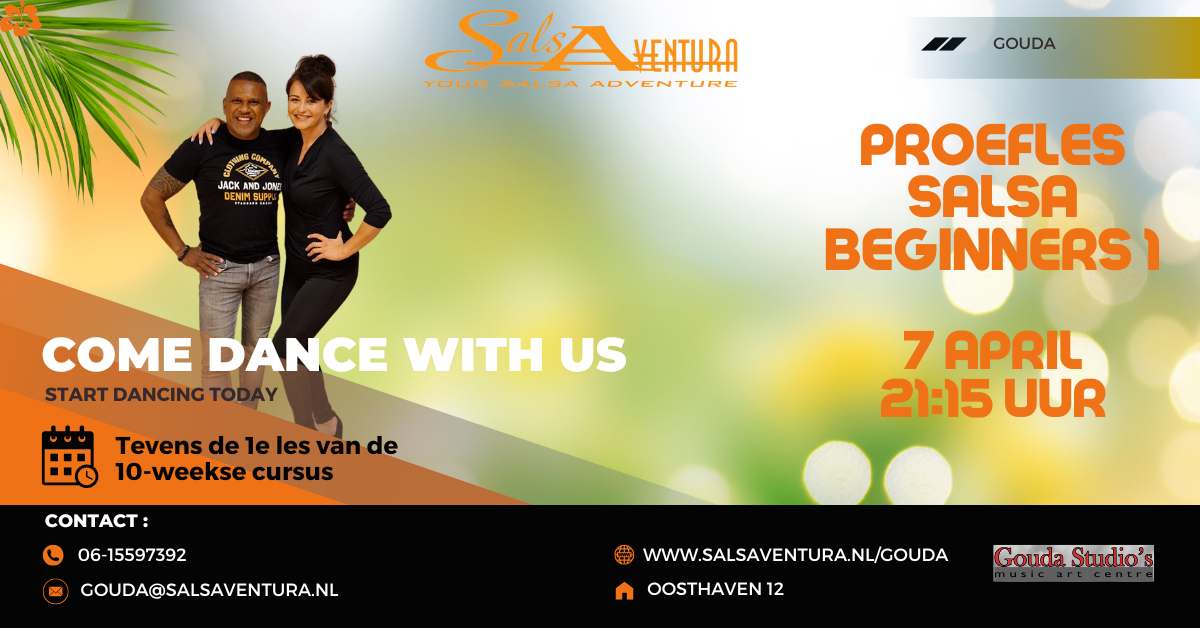 Proefles Salsa Beginners in Gouda 7 April 2025