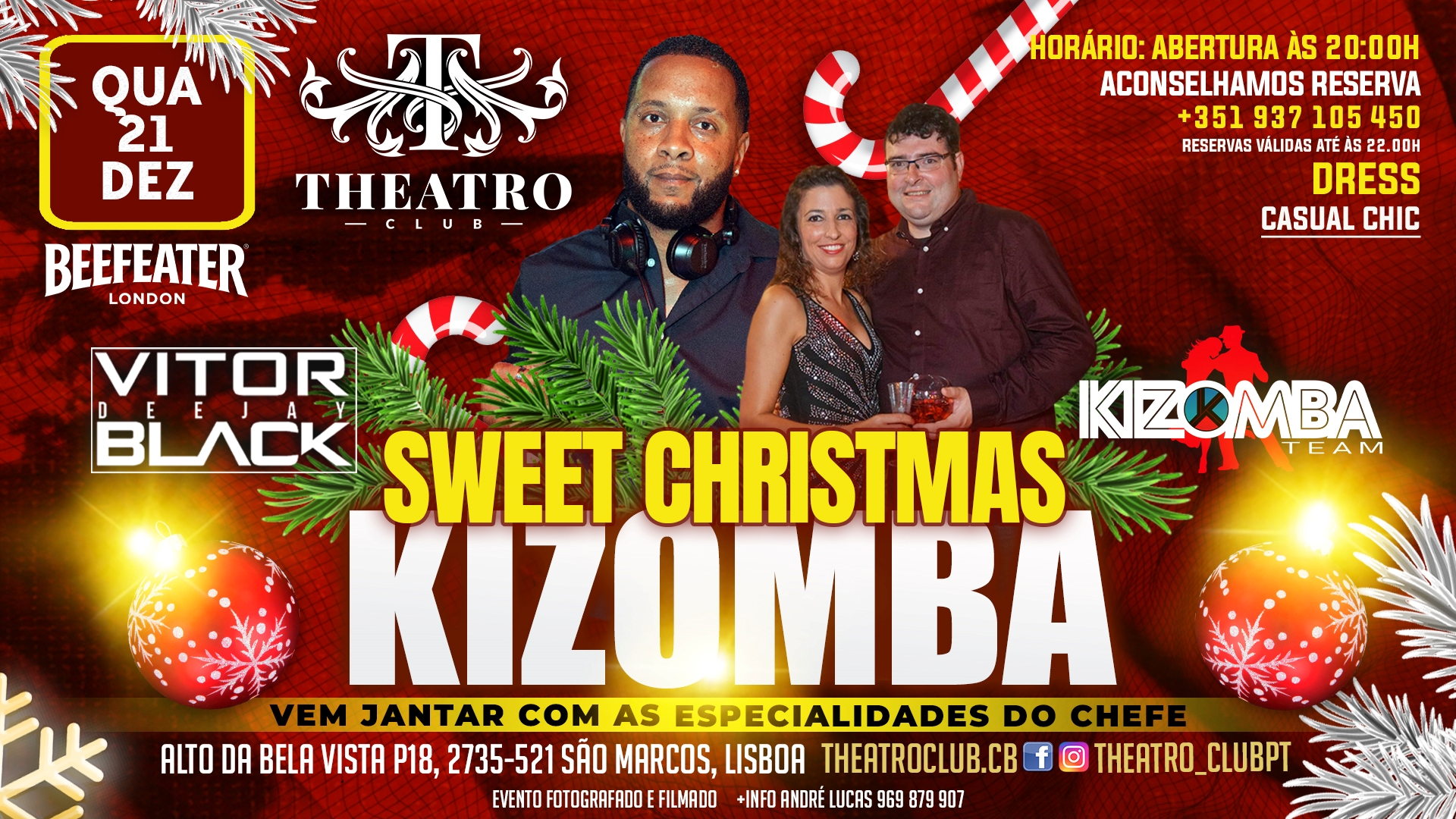 Sweet Christmas Kizomba com Dj Vitor Black