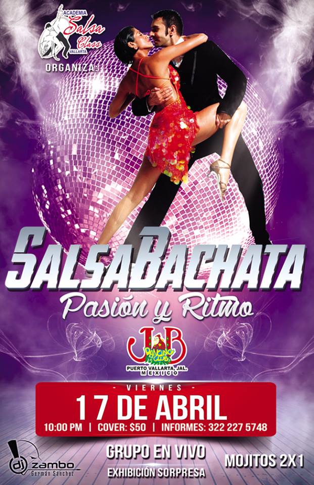 VIERNES DE SALSABACHATA ABRIL 2015