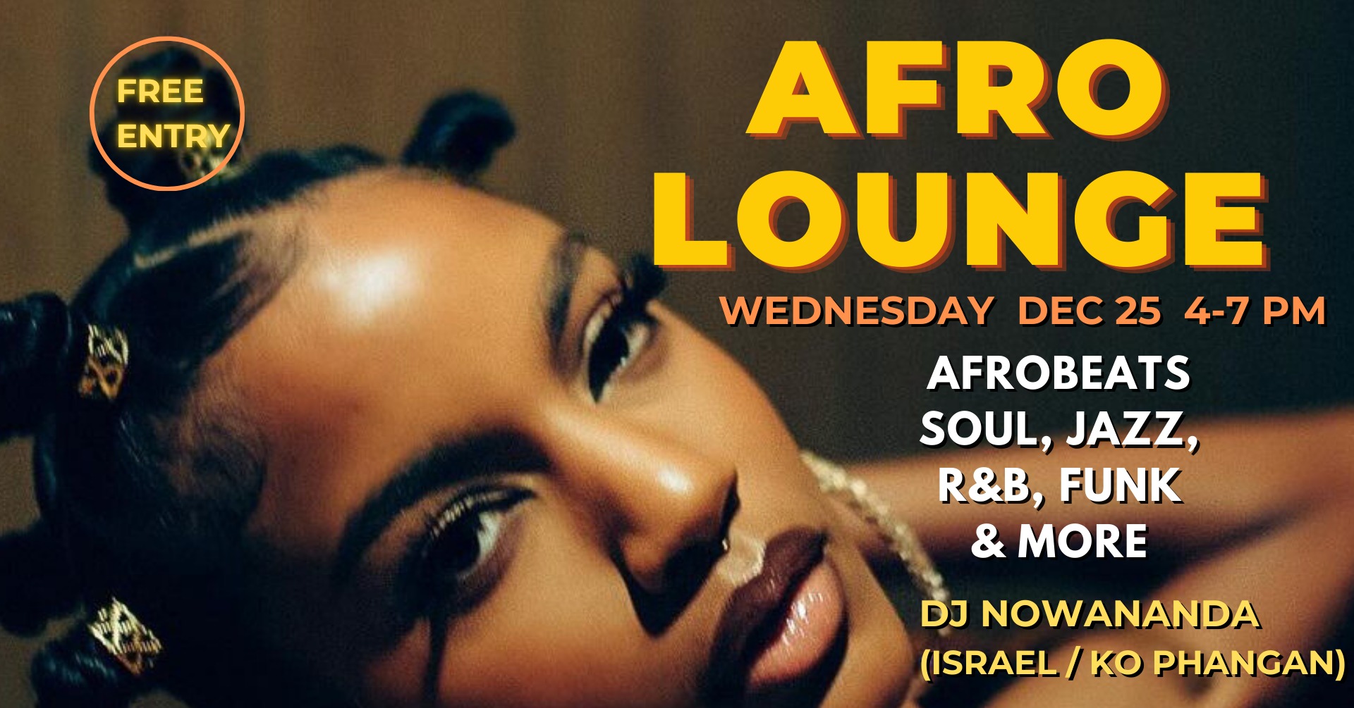 Afro Lounge Sunset: Afrobeats, R&B, Soul : DJ Nowananda