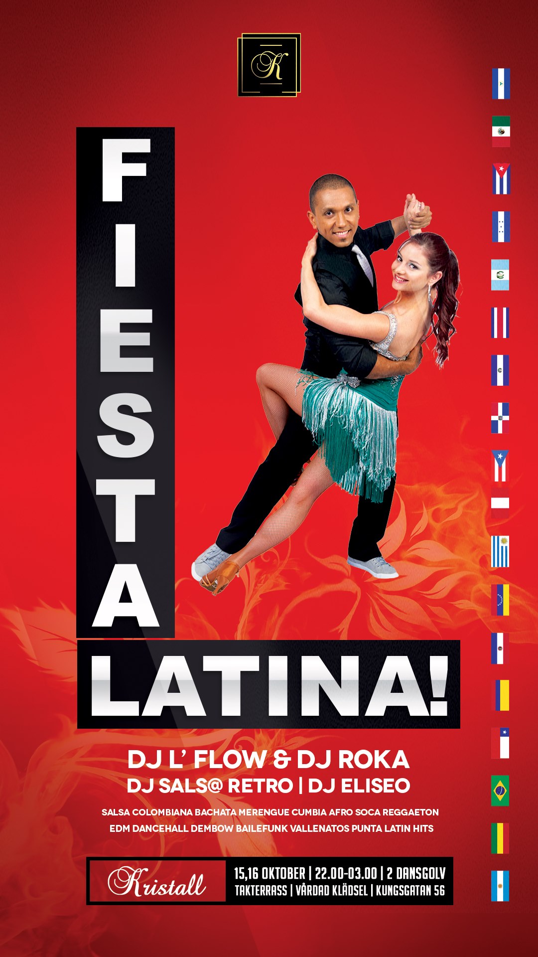 Fiesta Latina 2 Dansgolv & Takterrass