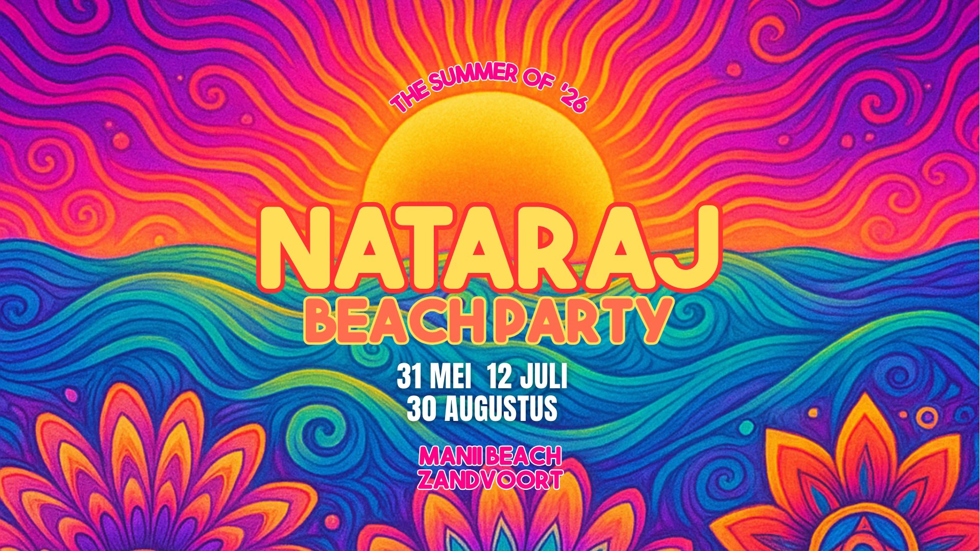 NATARAJ BEACH PARTY 31 MEI ZANDVOORT