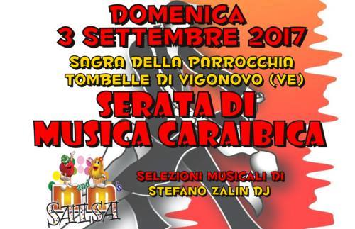 Serata Caraibica alla sagra di Tombelle