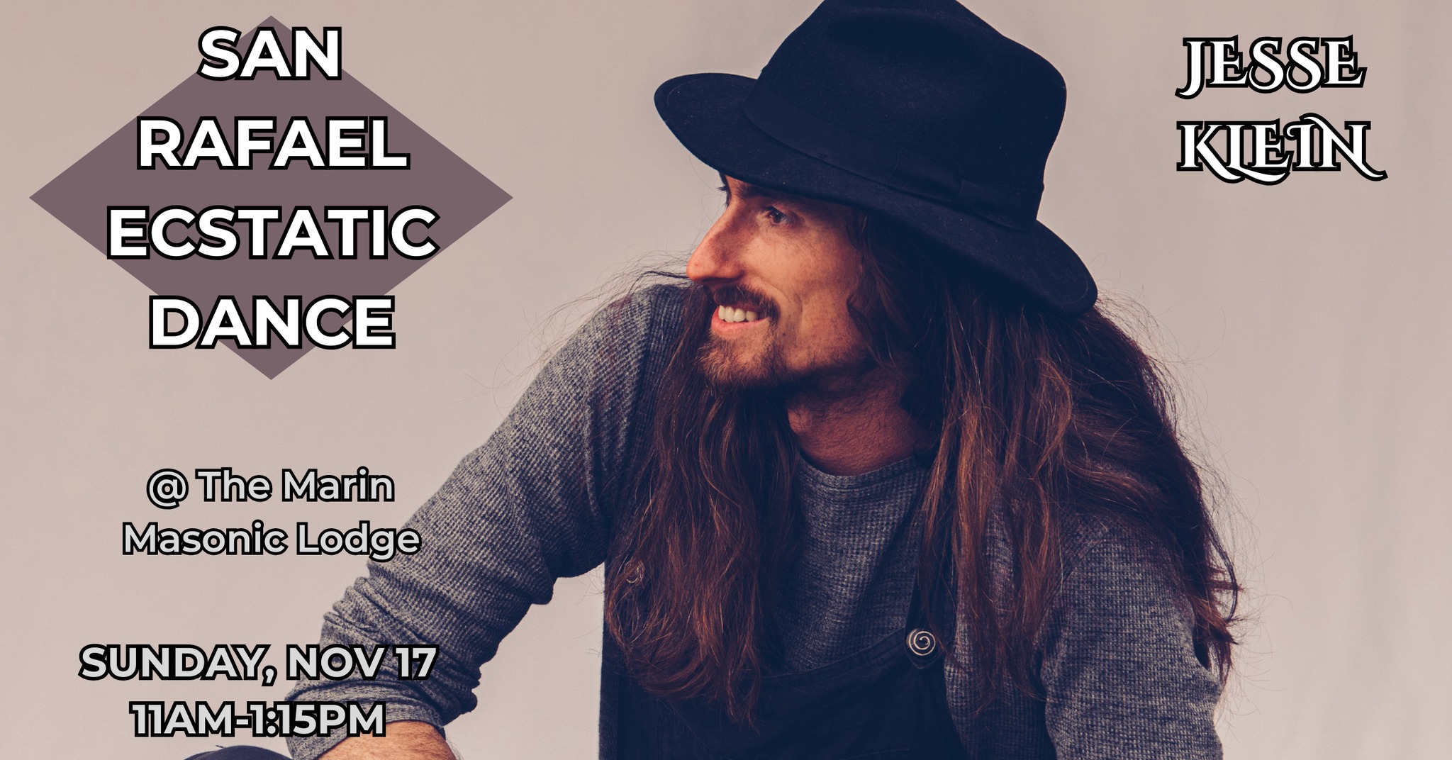 San Rafael Ecstatic Dance w Jesse Klein