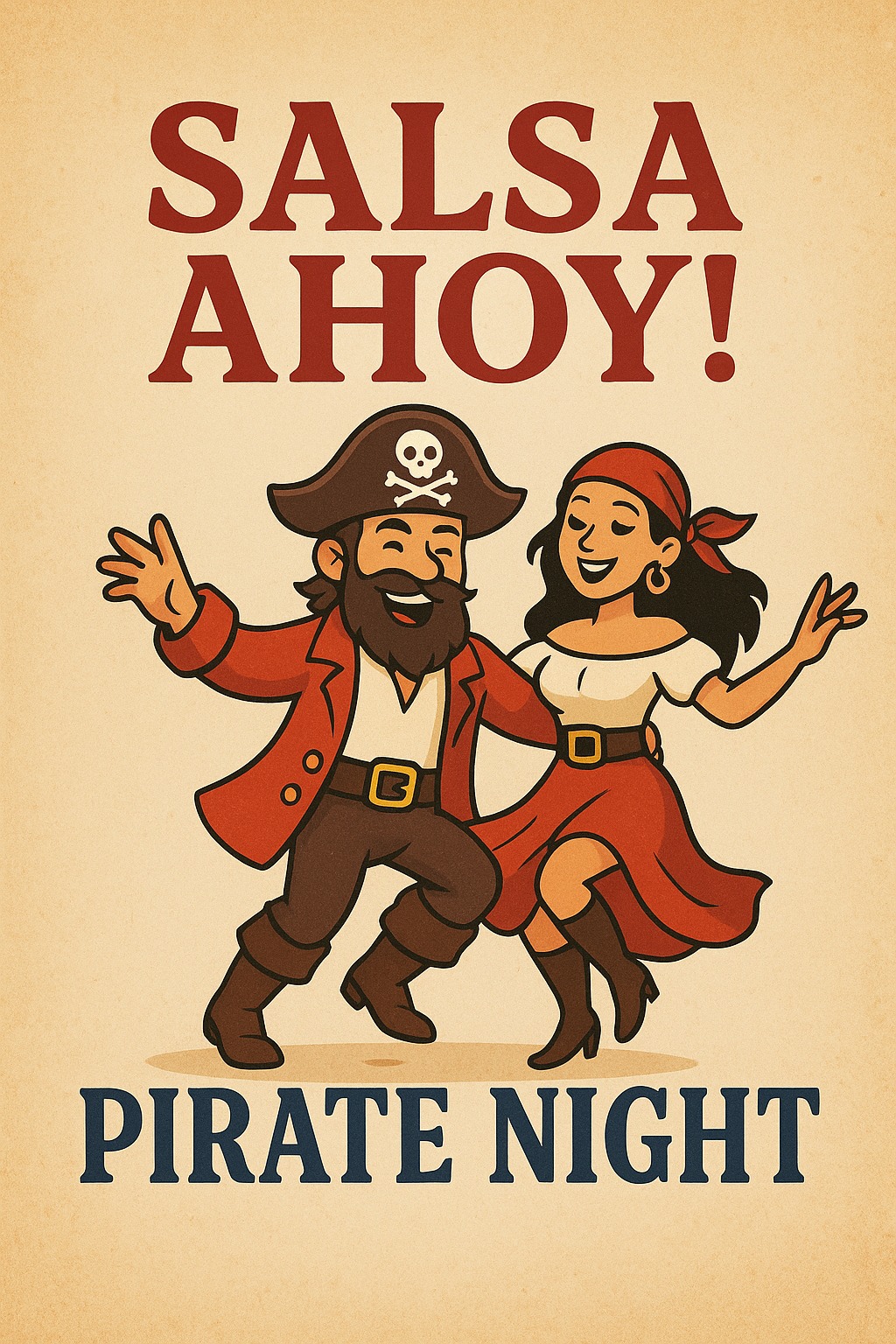 Salsa Ahoy- pirate night!