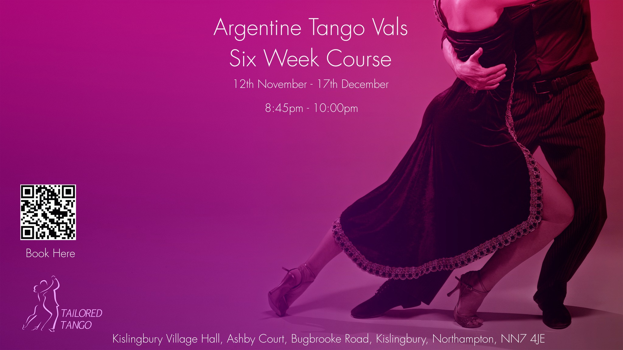 Argentine Tango Vals Six Week Course Nov - Dec 2025