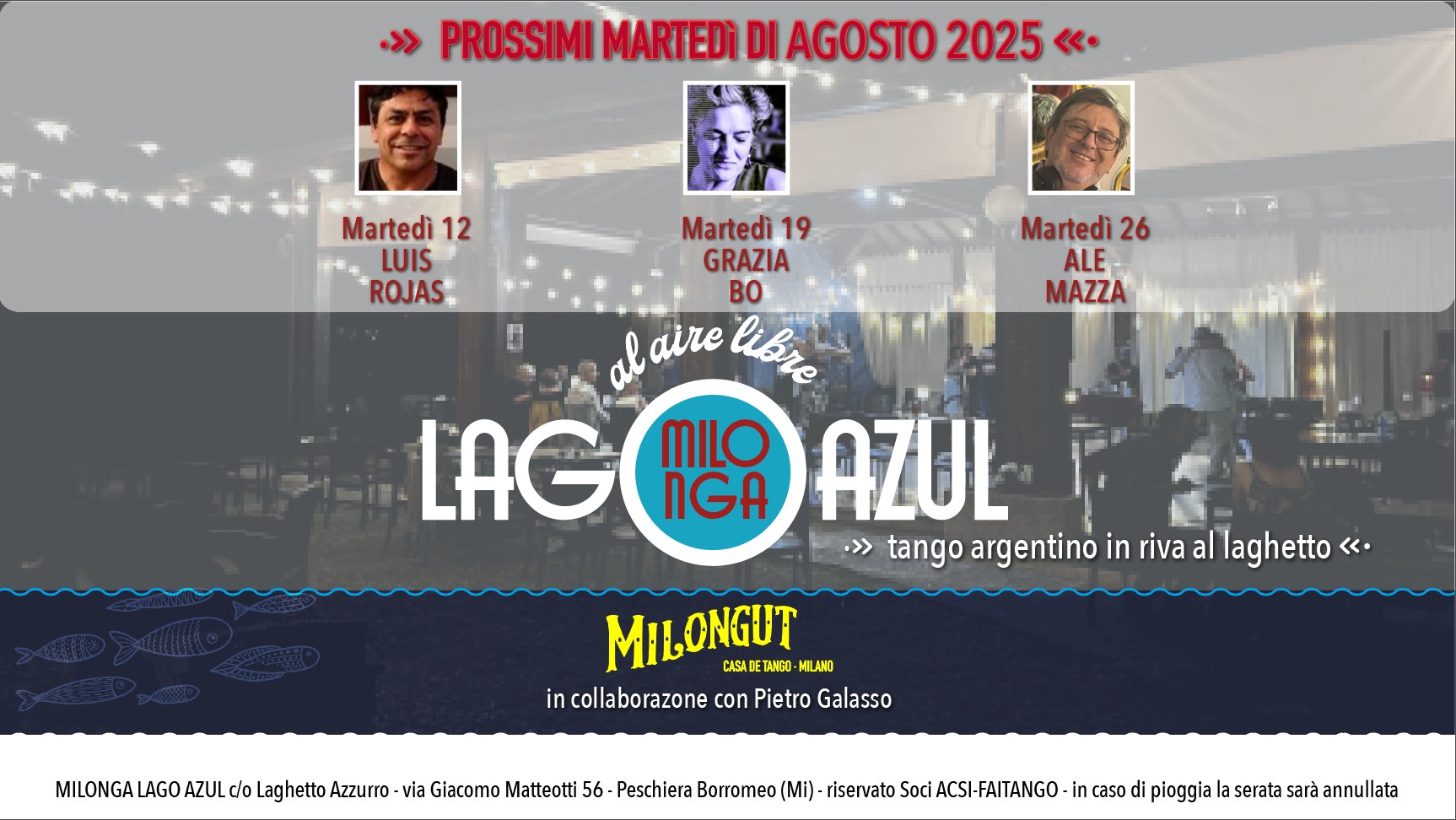 Milonga Lago Azul - 12 08 Tdj Luis Rojas