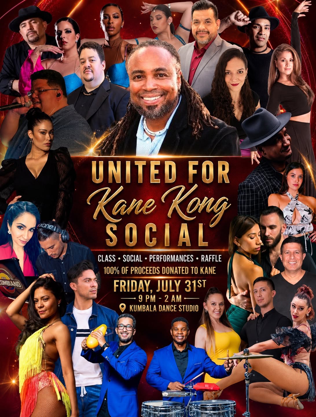 United for Kane Kong Social July 31st 2026