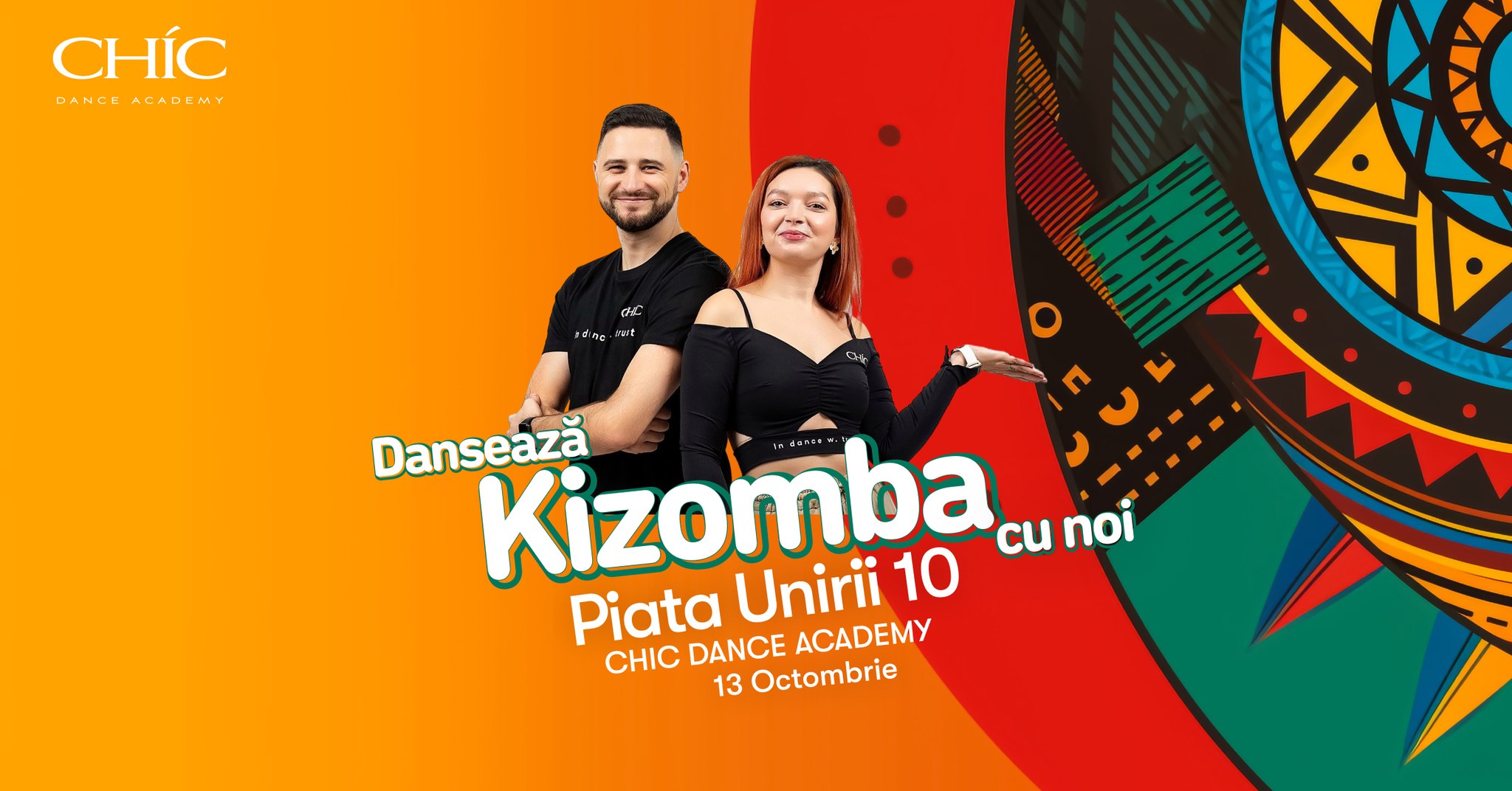 Kizomba pentru adulți începători din 13 Octombrie