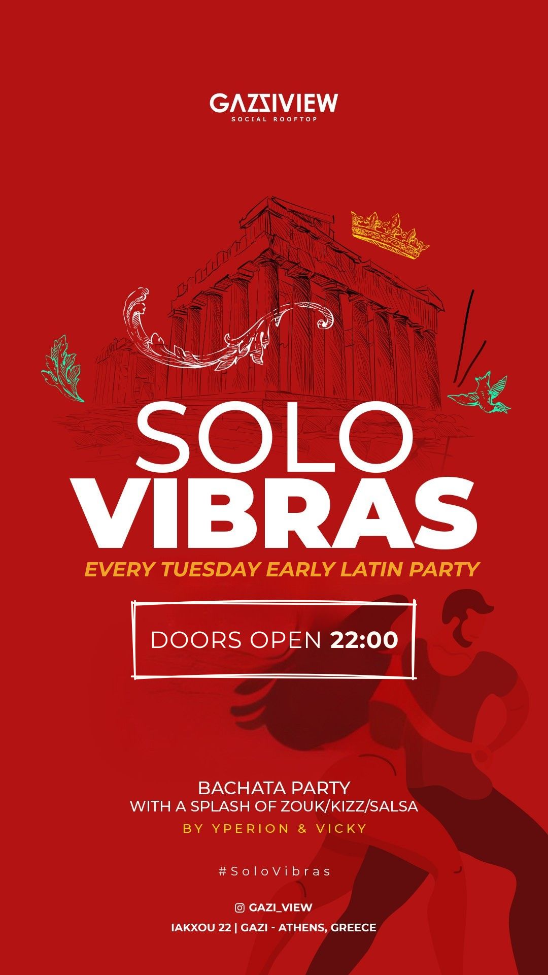 SOLO VIBRAS - GREEN PARTY @GAZIVIEW Bar