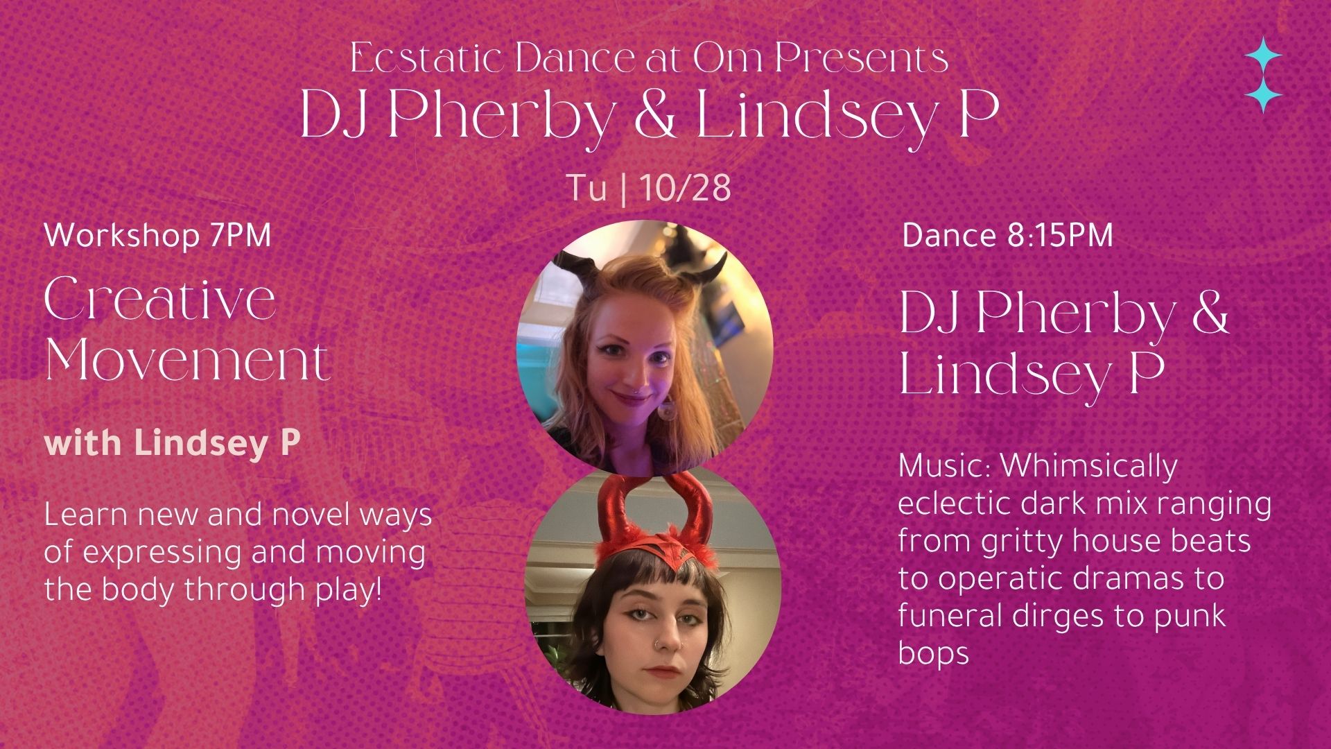 Ecstatic Dance at Om Presents DJ Pherby & Lindsey P