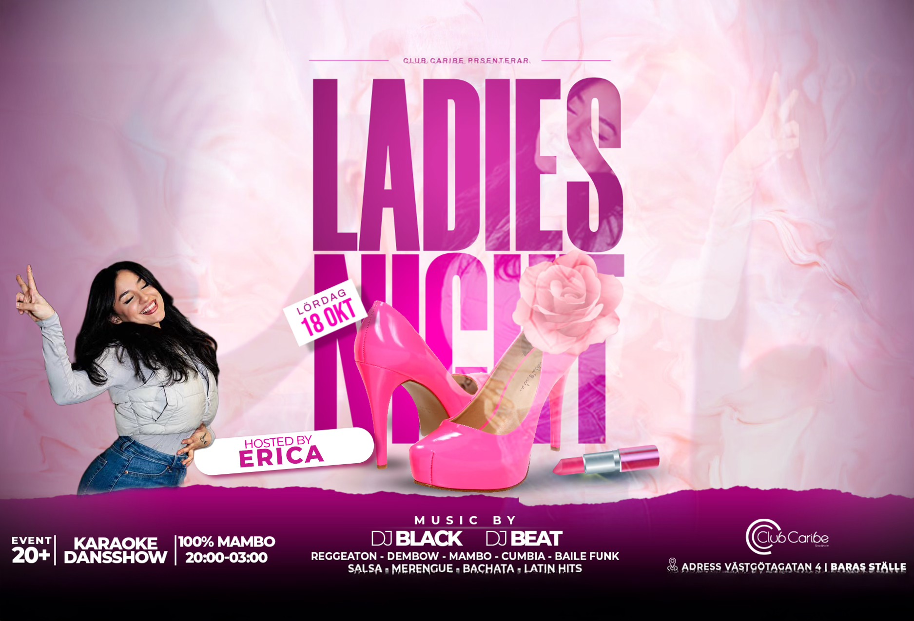 ✨LADIES NIGHT @ CLUB CARIBE 🫦