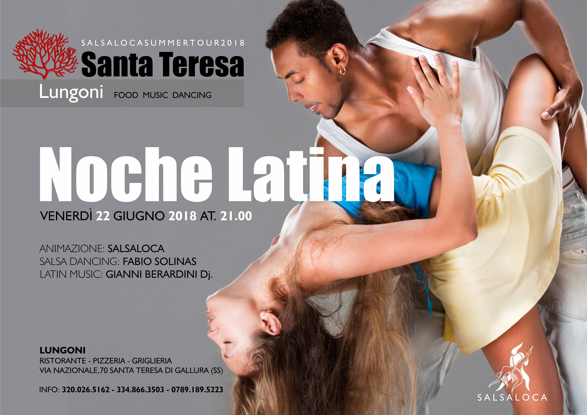Salsa Loca a Santa Teresa Lungoni