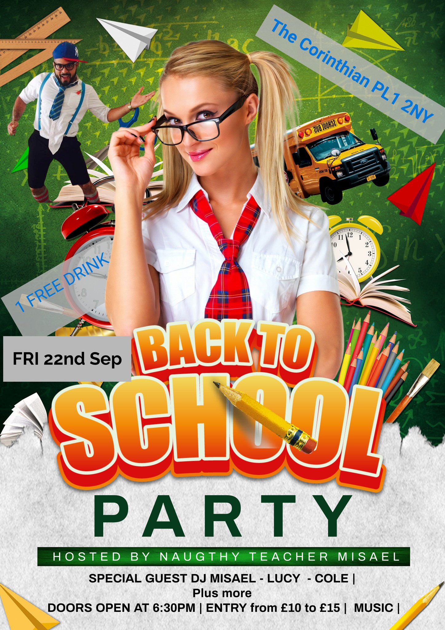 Back 2 School Latin Party