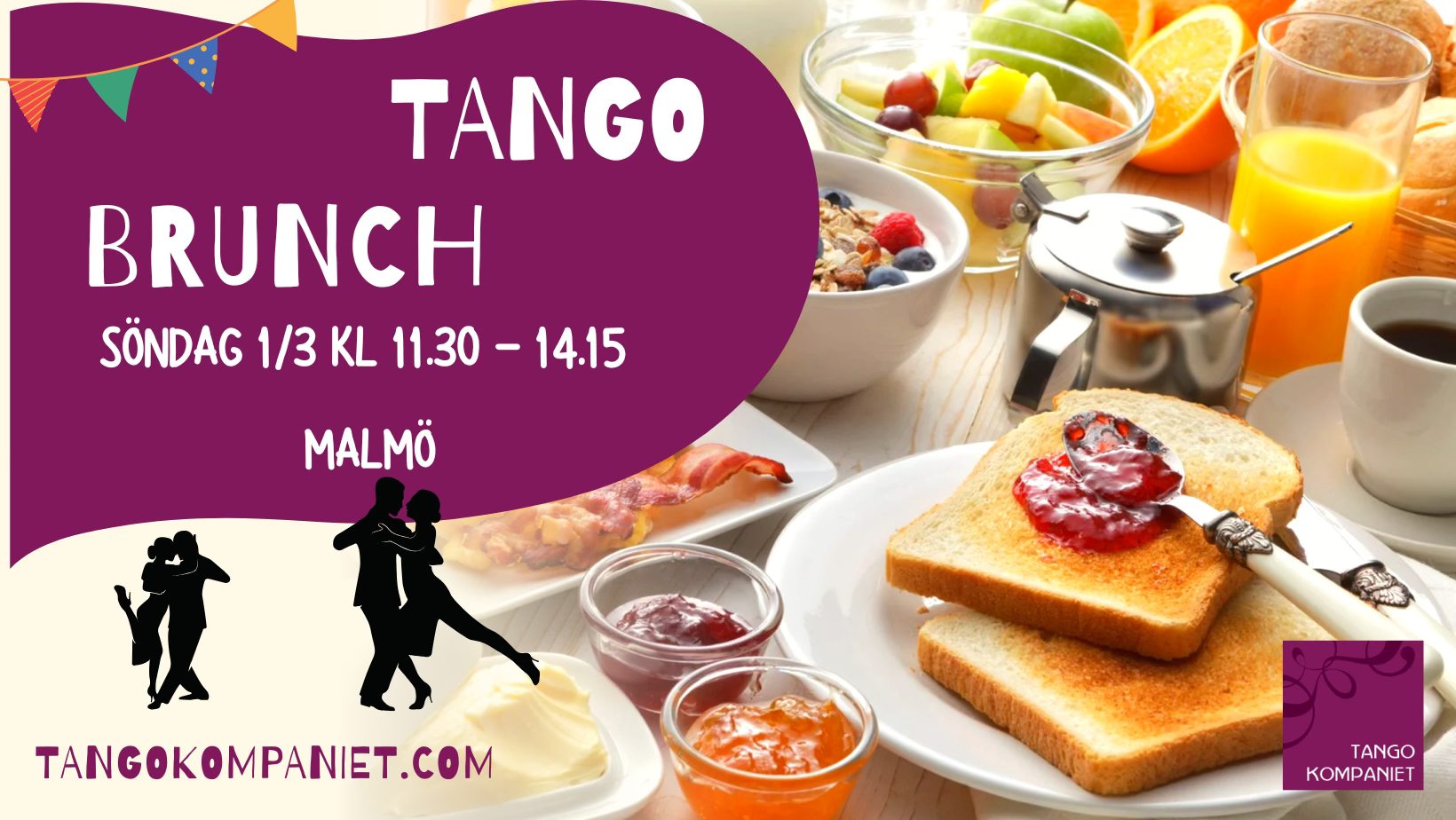 Tango Brunch på Tangokompaniet - TDJ Conny Larson