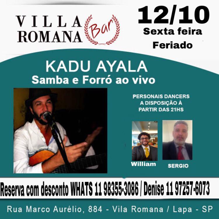 Kadu Ayala no Villa Romana