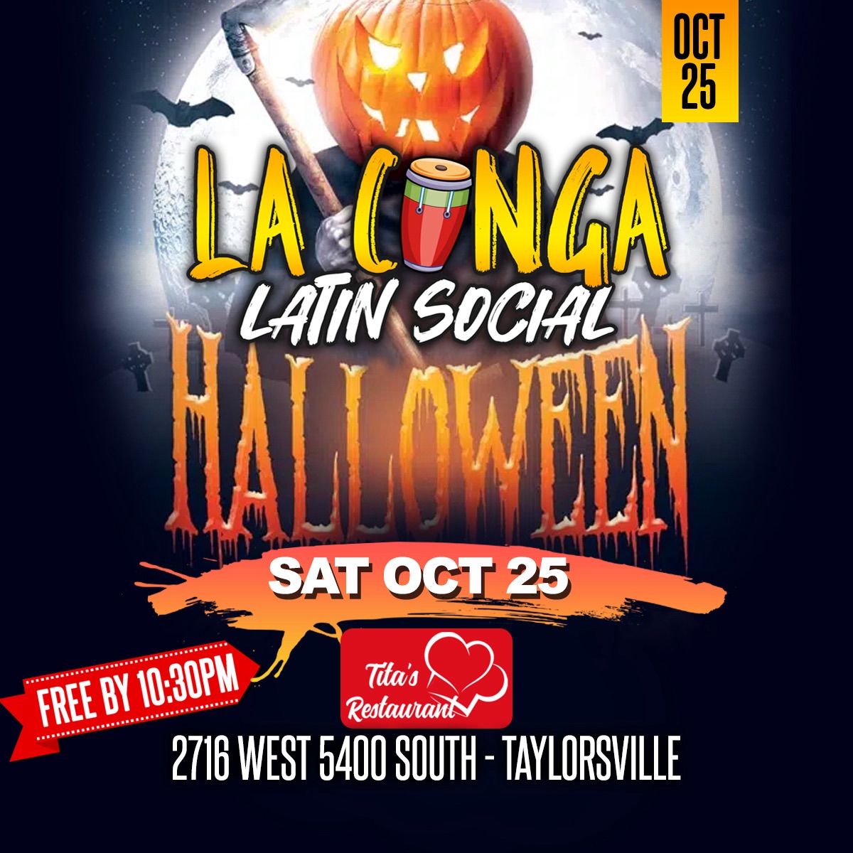 πͺ LA CONGA SOCIAL HALLOWEEN EDITION ππ»