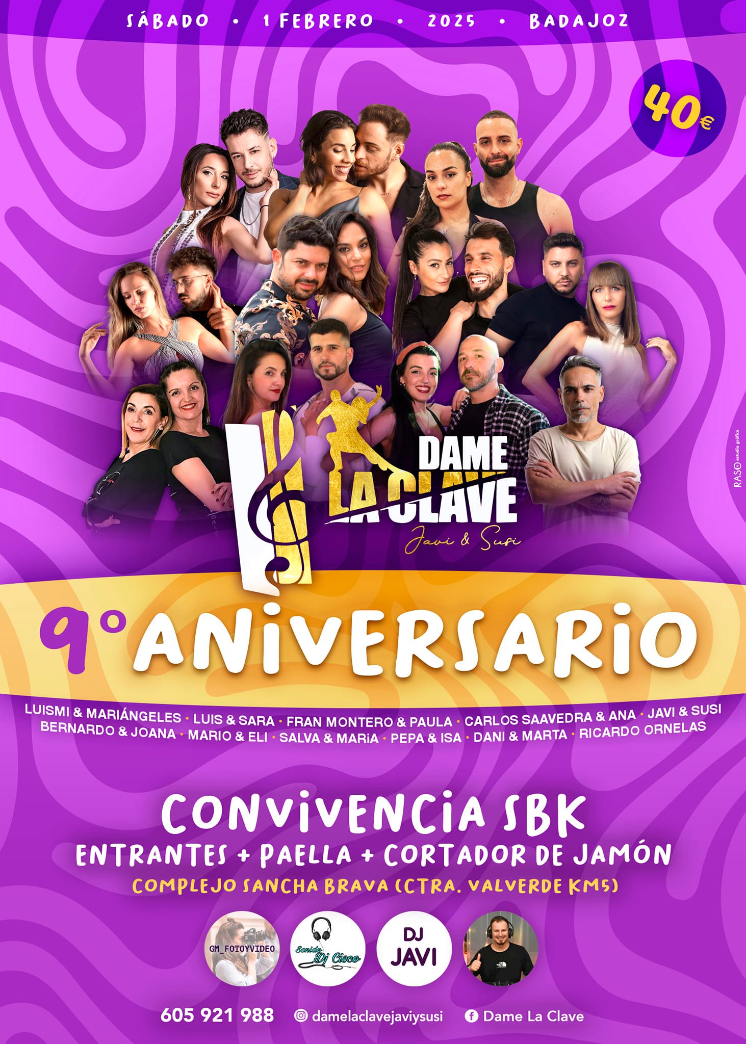 9° ANIVERSARIO "DAME OA CLAVE"