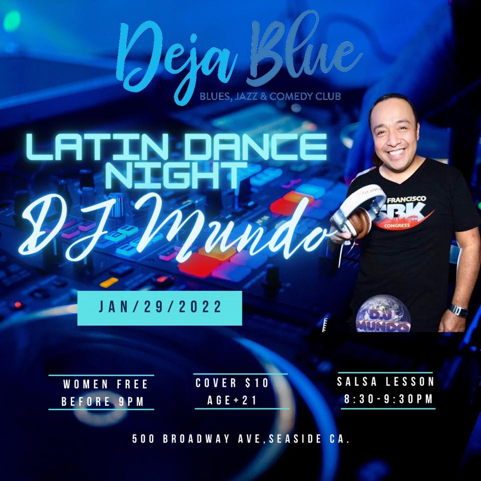 Latin Dance Night’s At Deja Blue Club