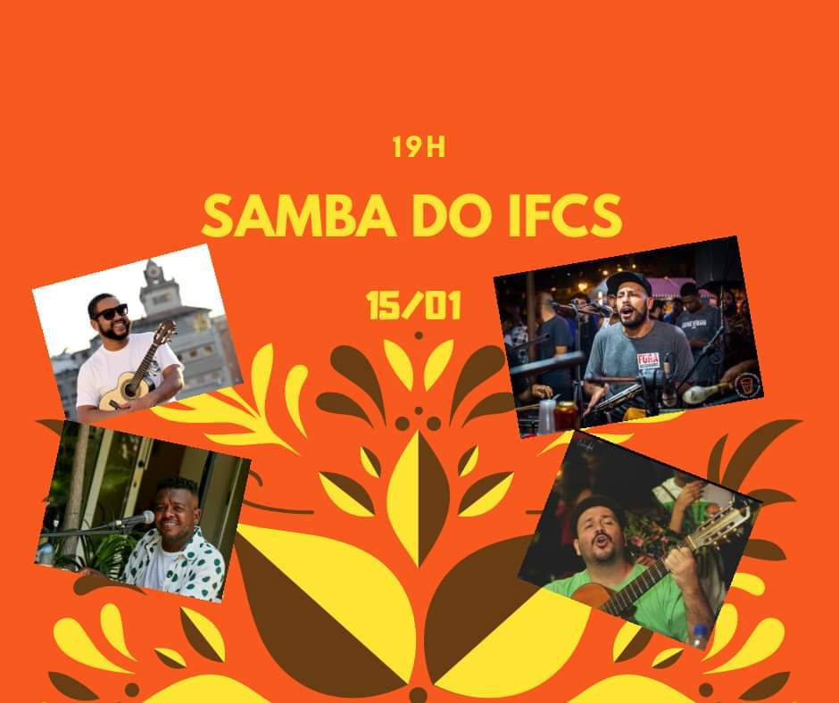 HOJE • Samba do IFCS • 15 01 • 19h