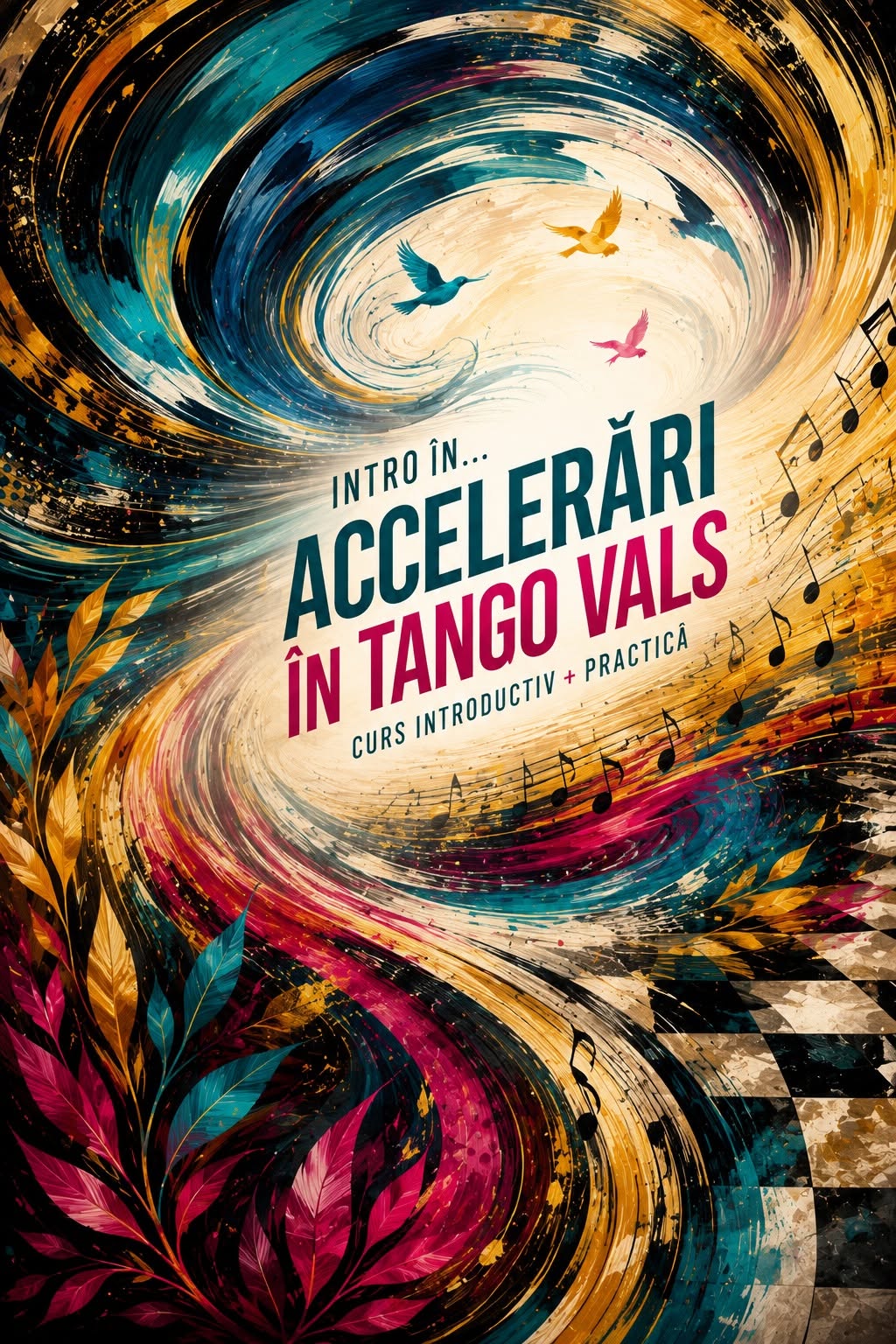Intro in...Accelerari in tango Vals - curs urmat de practica, duminică de la 6.30 pm!