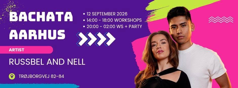 Swedish day in Aarhus...Bachata Workshops + Party with Russbel and Nell