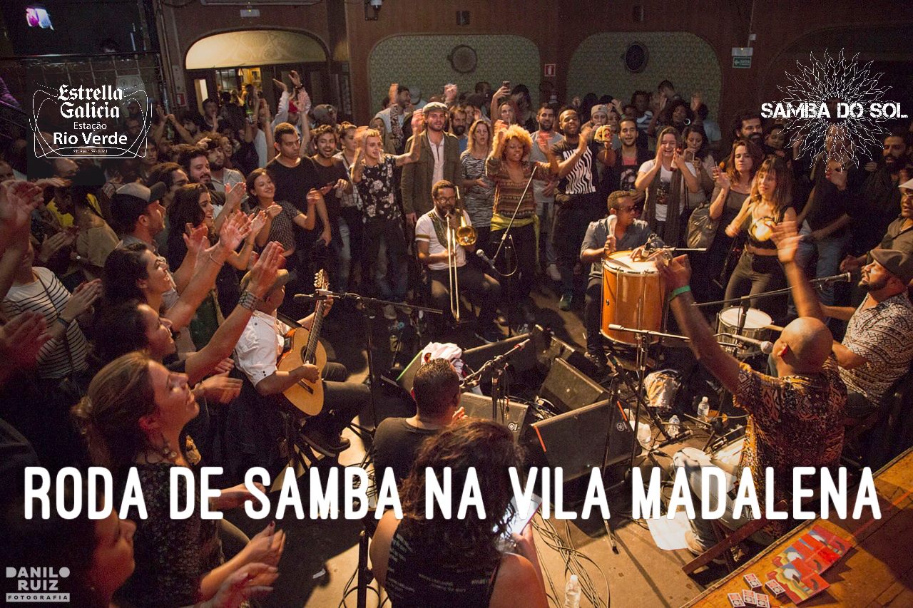 1º SAMBA DO SOL de 2019 *Grátis* na Vila Madalena!