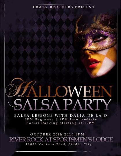 Crazy Halloween Salsa Party