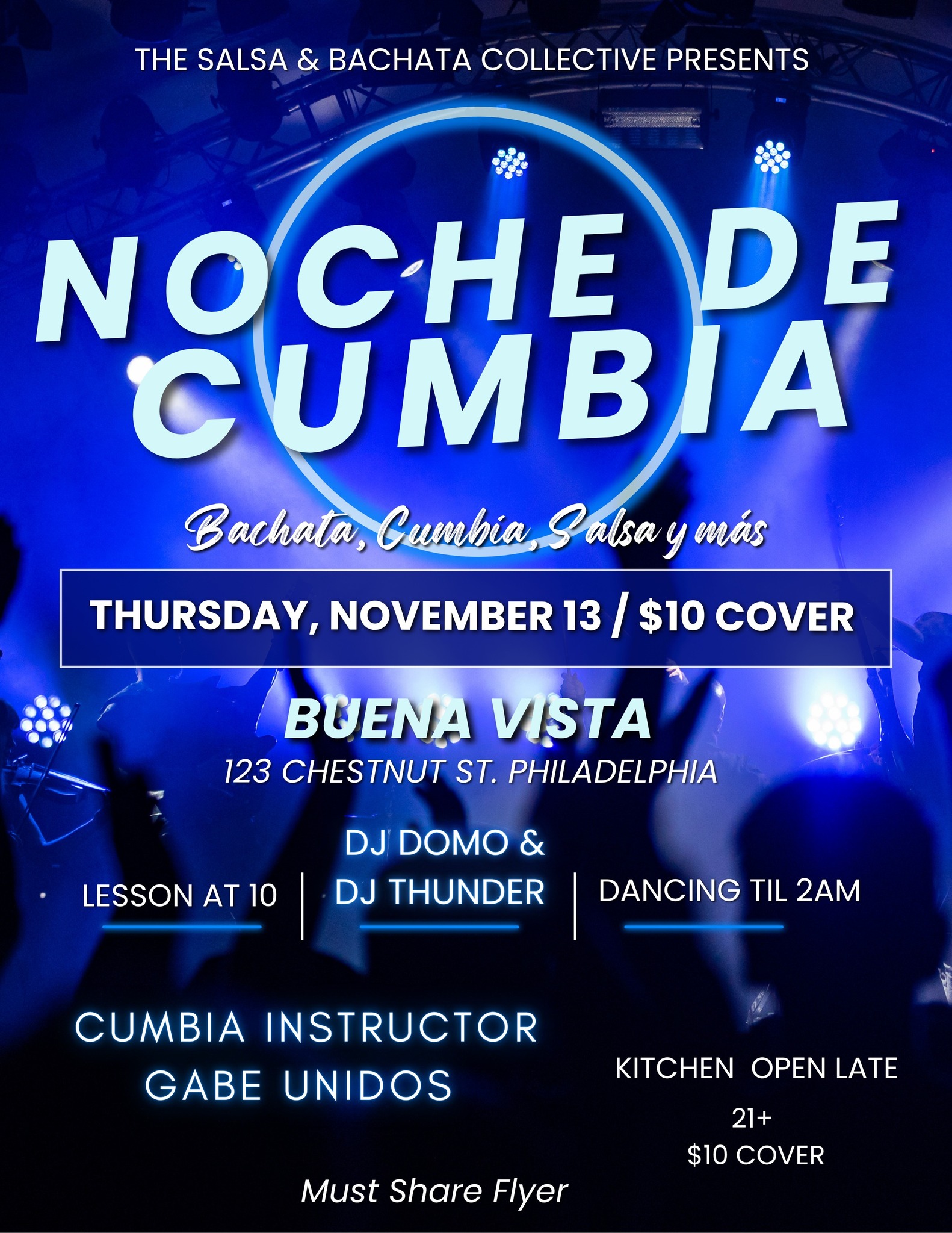 Noche de Cumbia Lesson by Gabe Unidos