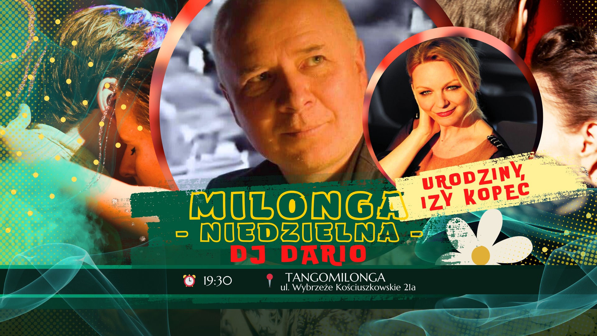 Milonga Dzień Kobiet 🔆 DJ DARIO 🌹 URODZINY IZABELI KOPEĆ