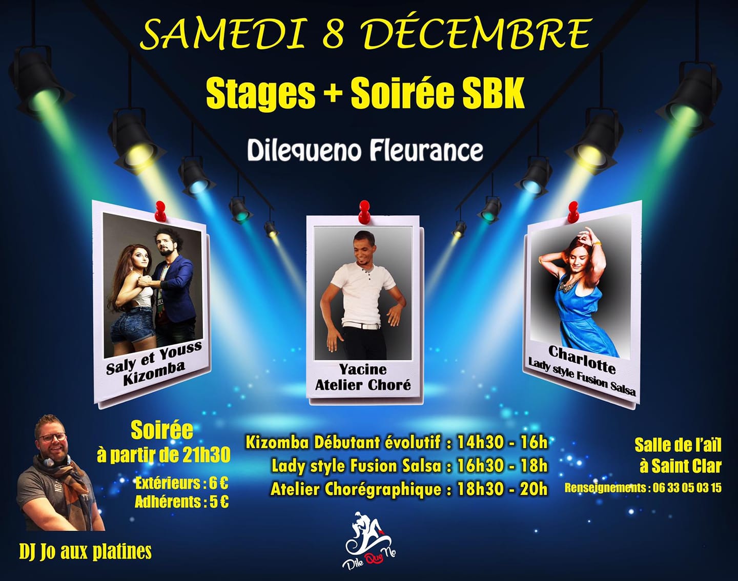 STAGES+SOIRÉE SBK DILEQUENO