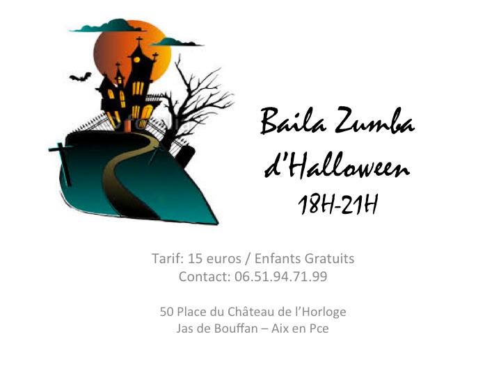 Baila Zumba d'Halloween