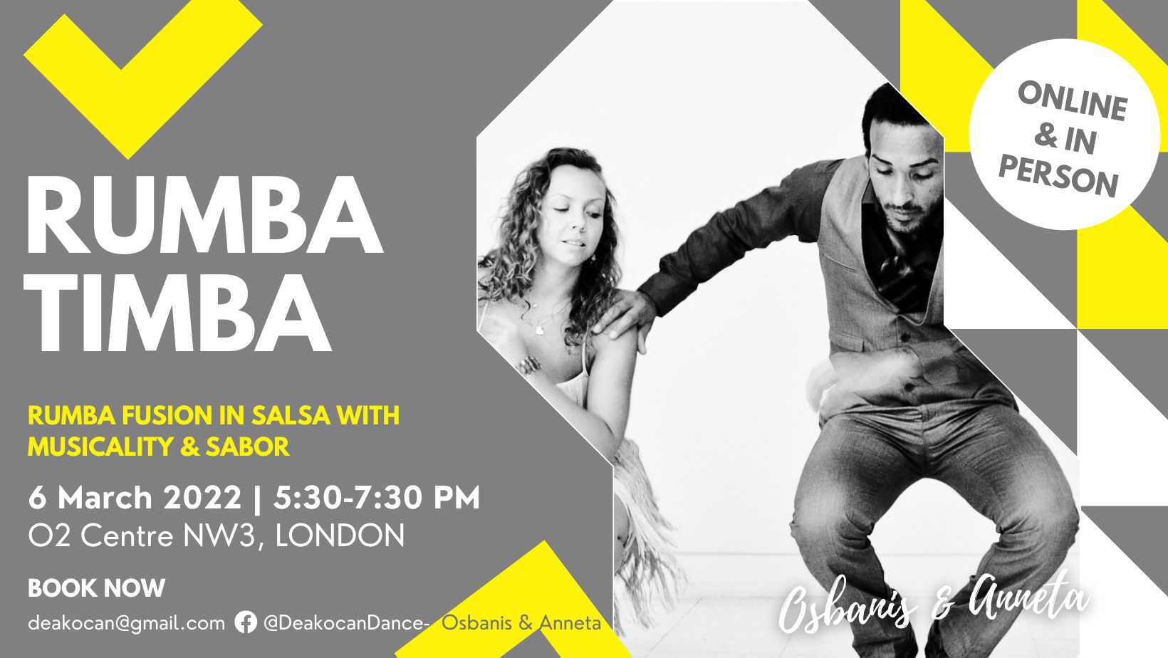 Rumba Timba session :) IN PERSON & ONLINE