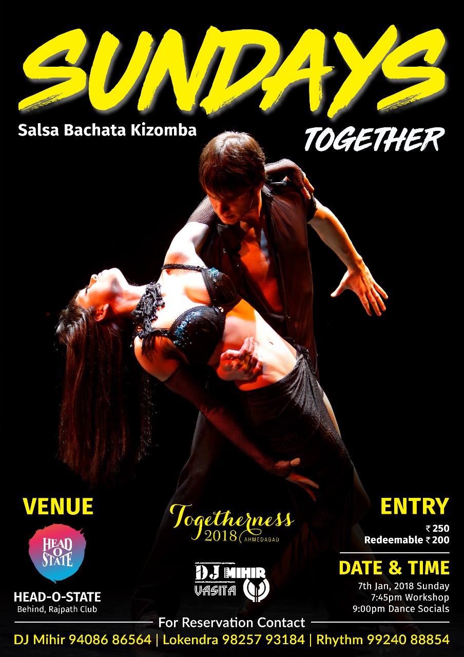 Sundays together (salsa bachata socials)