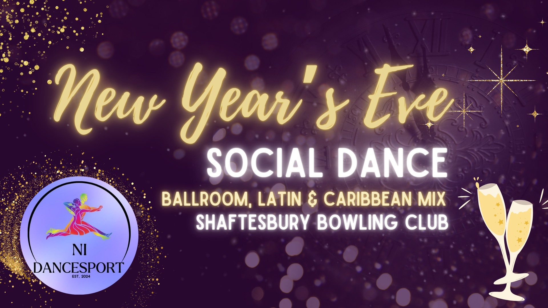 New Year's Eve 2025 Social Dance - UNTIL 1AM