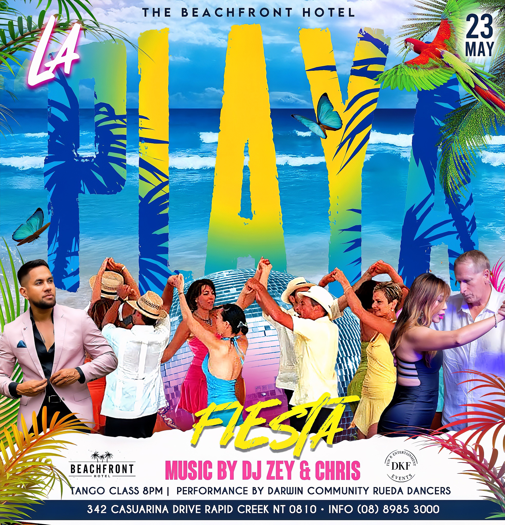 π LA PLAYA FIESTA - BEACHFRONT HOTEL π΄
