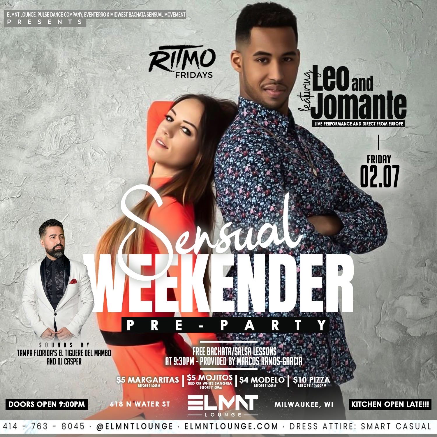 Ritmo Friday's - Bachata Sensual Weekender Pre-Party