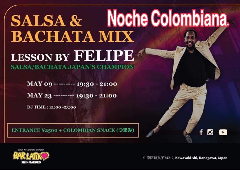 Salsa &Bachata Mix Noche Colombiana