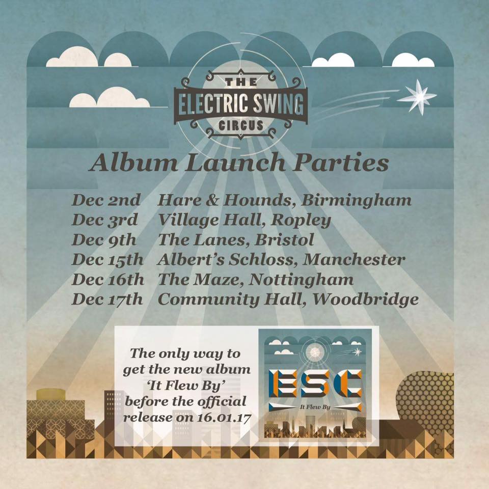 Hot Club de Swing Xmas Party and ESC Album Launch Party