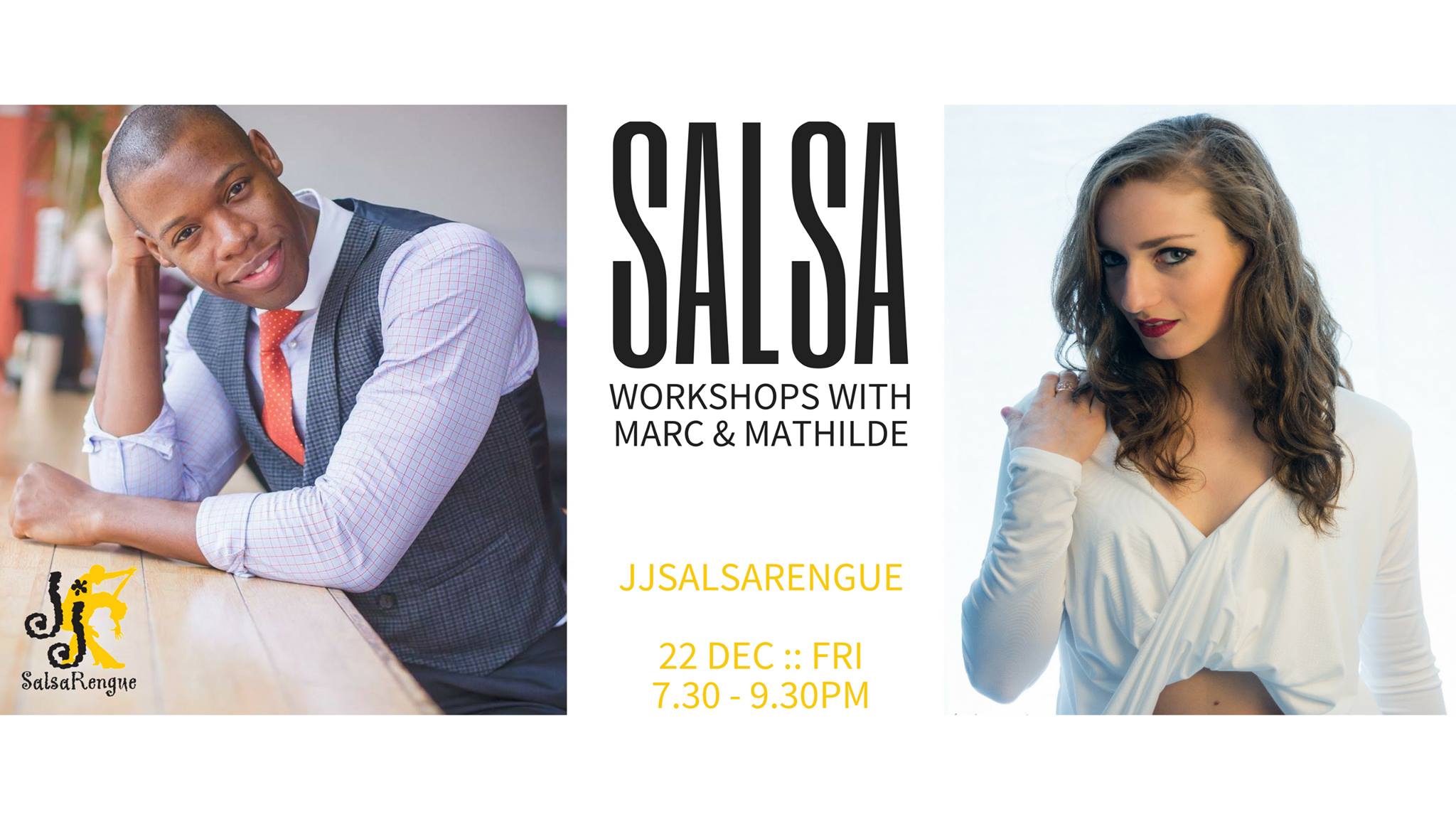 Salsa Workshops with Marc Brewer & Mathilde dos Santos