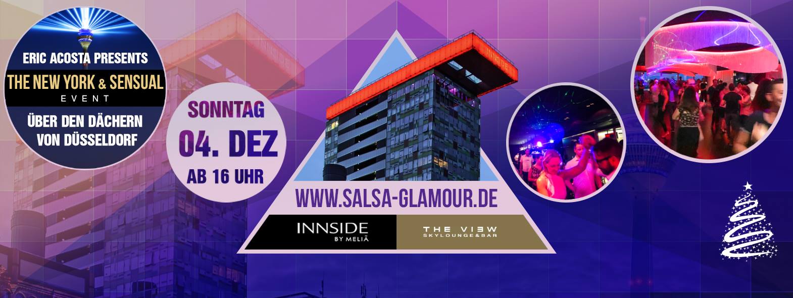 Salsa Glamour - The New York & Sensual - Sonntag 04. Dez. ab 16