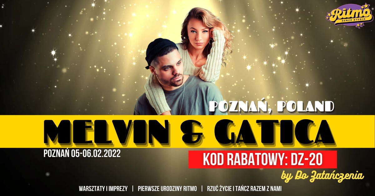 Melvin & Gatica w Poznaniu ZNIŻKA kod: DZ-20