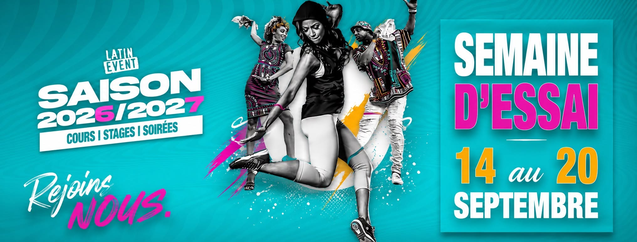 Rentrée Latin Event (Semaine d'essai + Forum) - Noisy Le Grand - Salsa Bachata Kizomba Zumba