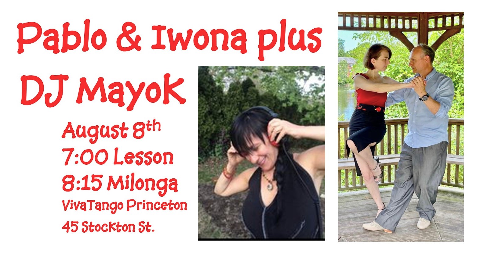 Milonga hosted by MayOk and lesson by Pablo and Iwona