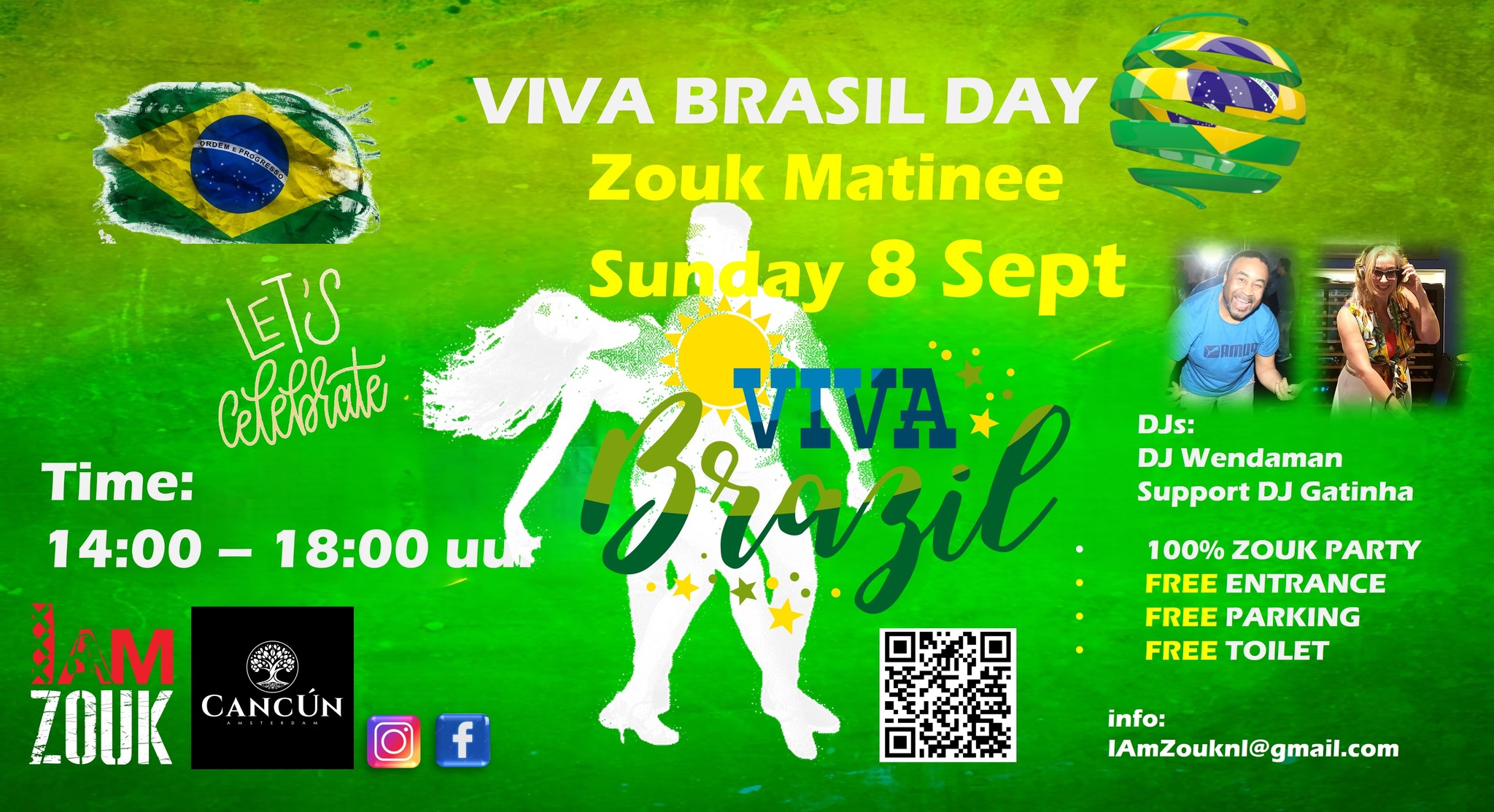 BRASIL DAY - ZOUK PARTY 8 SEPT