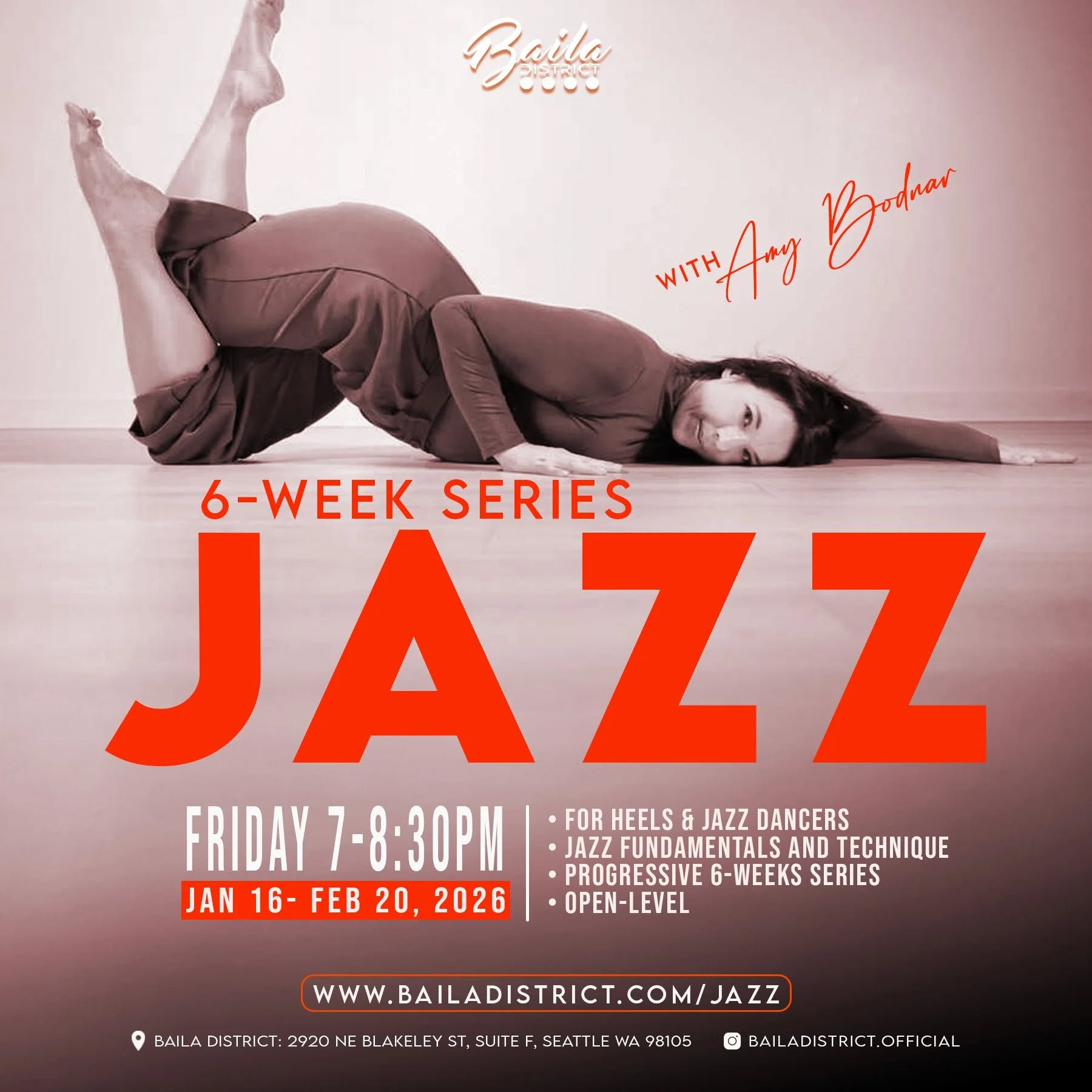 JAZZ 6-Week SERIES with Amy Bodnar