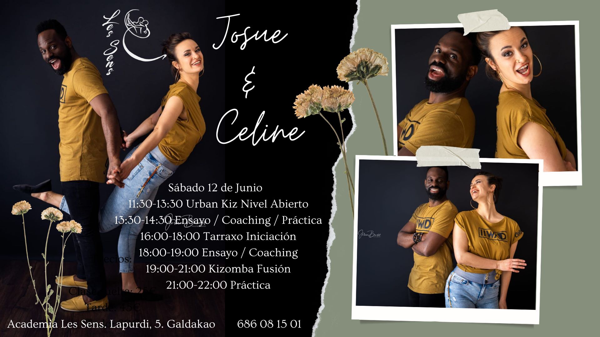 Urban, Tarraxo & Kizomba Fusión con Josue y Celine