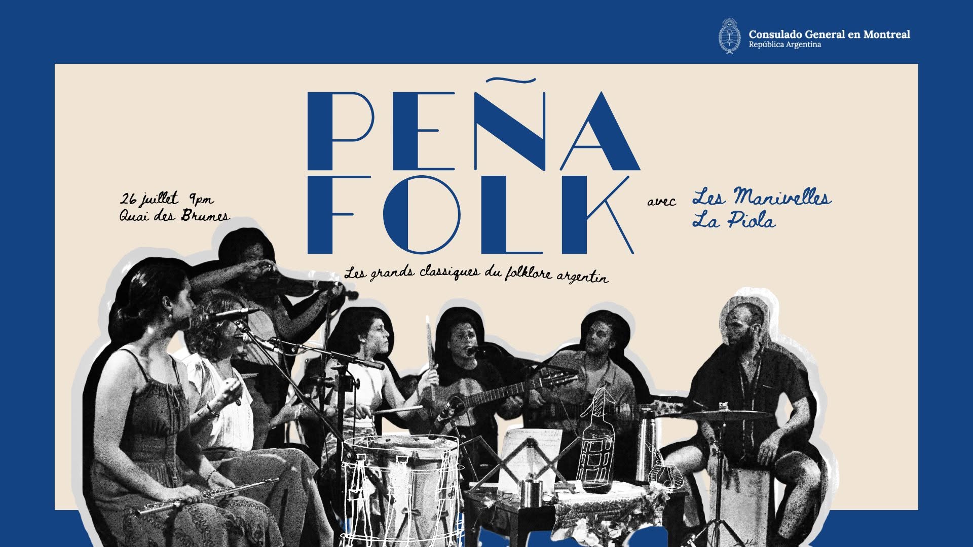 Peña Folk Vol. II - La Piola & Les Manivelles