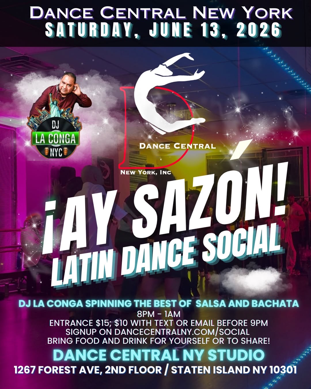 Ay Sazón! Latin Dance Social